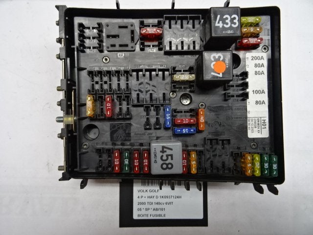 ZEKERINGKAST Volkswagen Golf V (1K1) (1K0937124H), Gebruikt, Volkswagen