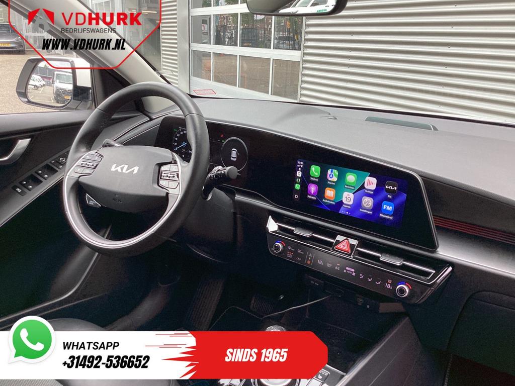 Kia Niro 1.6 GDi PHEV LED/ Adapt.Cruise/ Elek.Stoel/ Stoelve, Auto's, Kia, Automaat, 8 kWh, Wit, Bedrijf