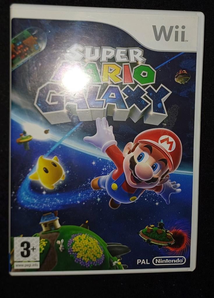 Games & WII: Super Mario Galaxy doosje., Games en Spelcomputers, Games | Nintendo Wii, Overige genres, Vanaf 3 jaar, Ophalen of Verzenden