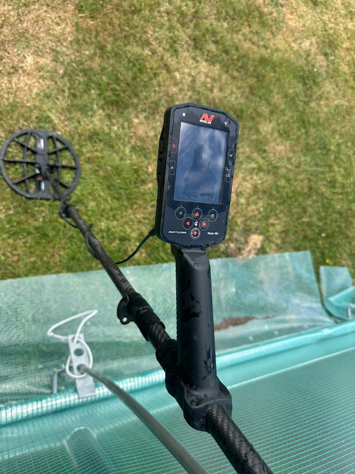 Minelab Manticore metaaldetector, Hobby en Vrije tijd, Metaaldetectors, Ophalen, Zo goed als nieuw, Minelab