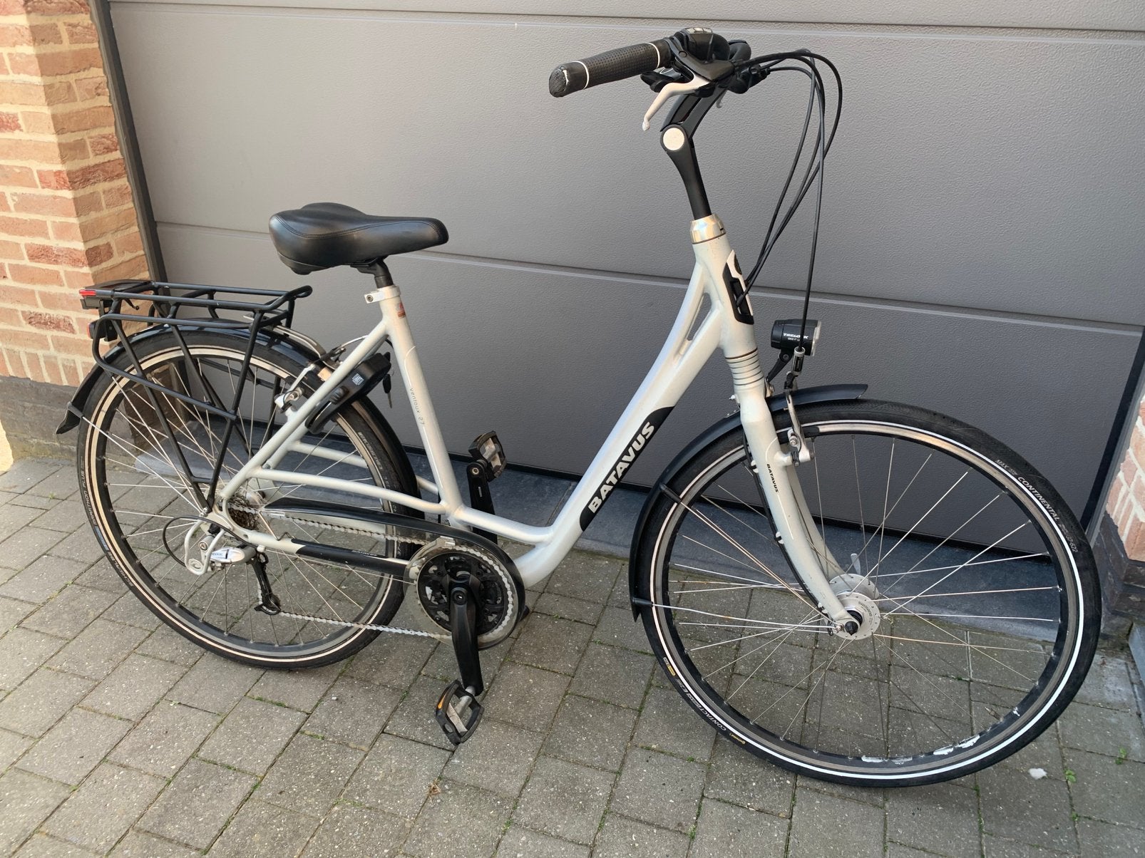 Damesfiets batavus, Fietsen en Brommers, Ophalen, Zo goed als nieuw, Batavus