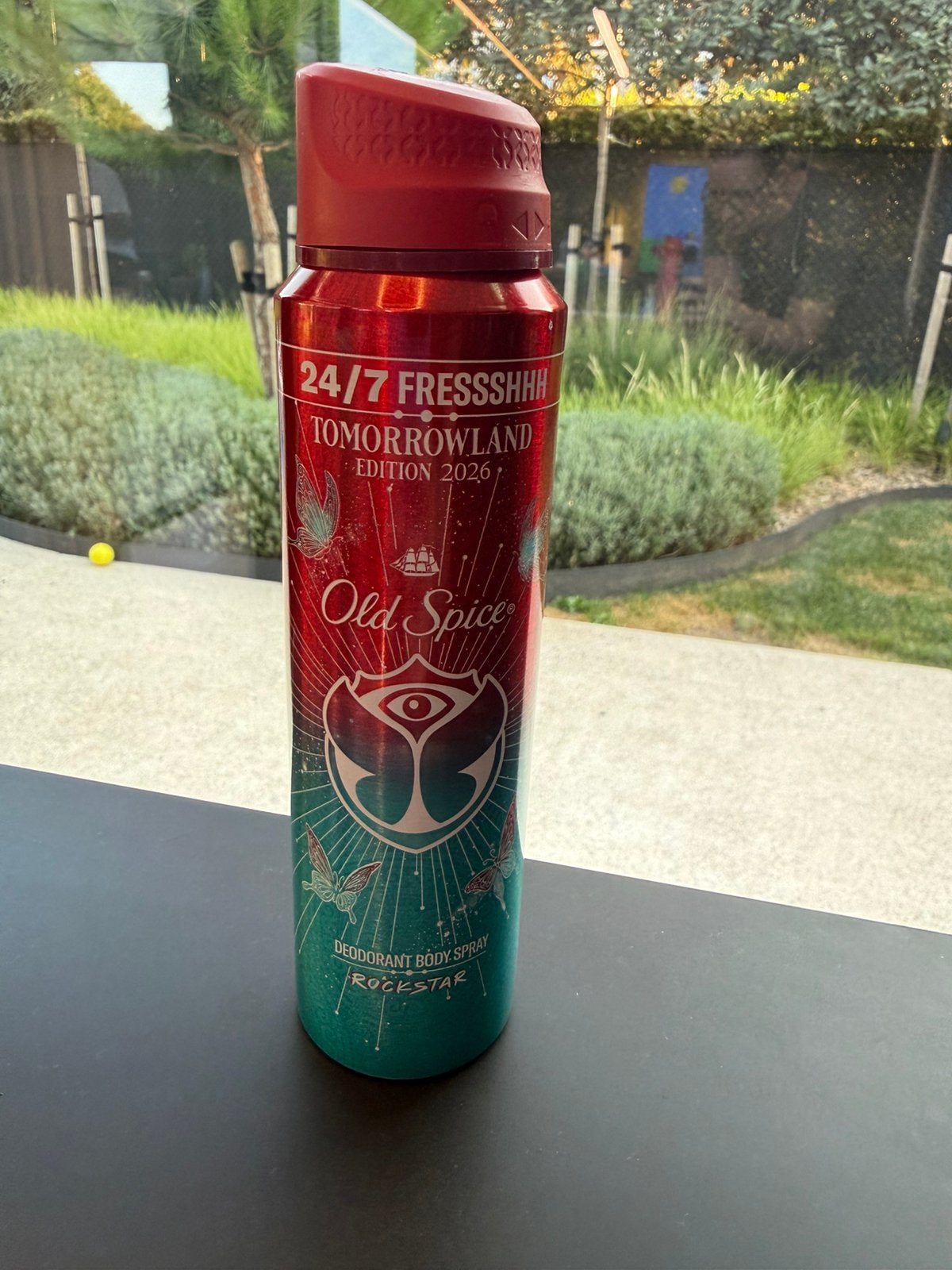 Tomorrowland deoderant body spray rockstar, Ophalen of Verzenden, Nieuw, Deodorant of Bodyspray