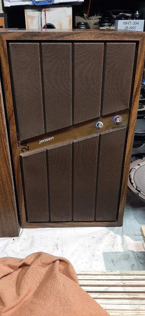 Jensen  luidsprekers, Audio, Tv en Foto, Luidsprekerboxen, Stereo speakers, Gebruikt, 60 tot 120 watt, Ophalen