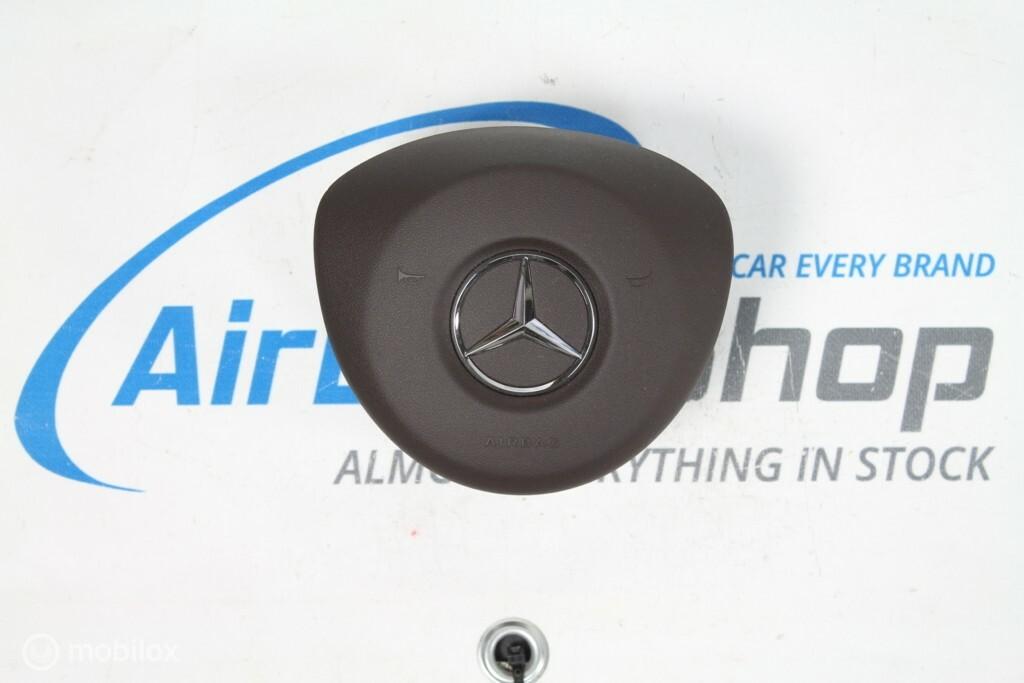 Stuur airbag Mercedes C klasse W205 Bruin facelift (2014-hed