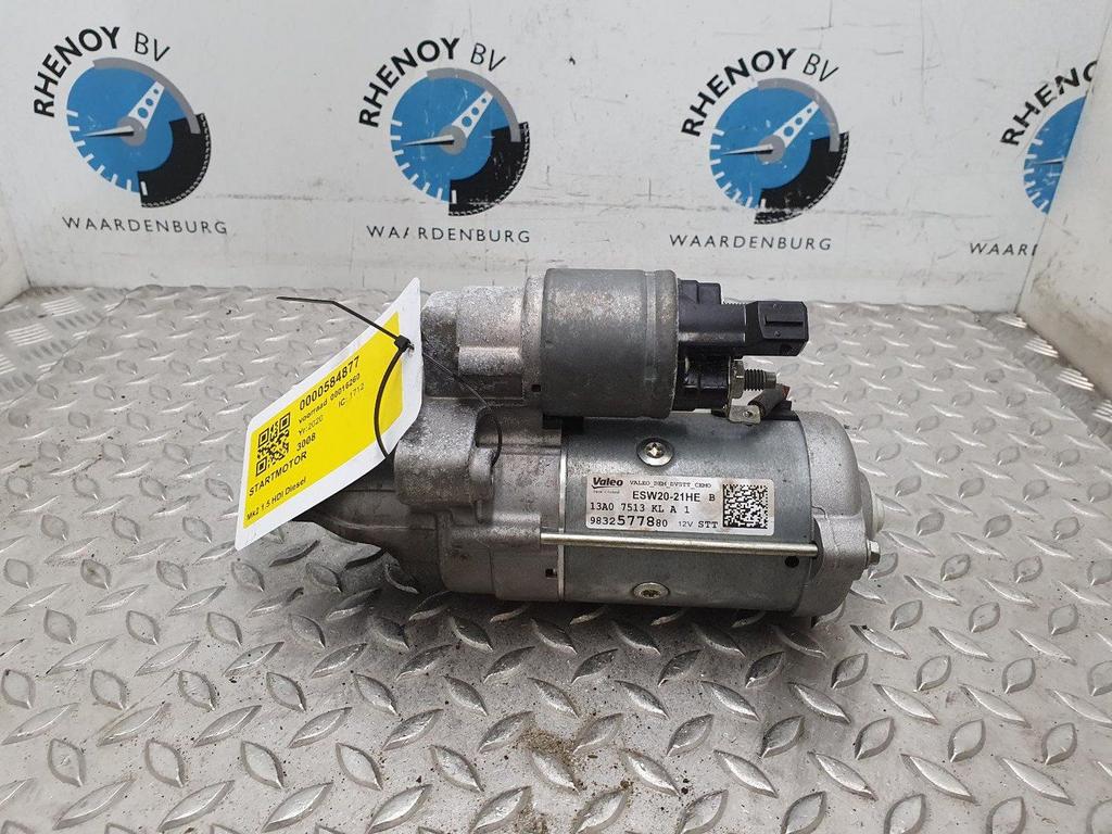 PEUGEOT 3008 GT LINE STARTMOTOR 2020, Ophalen of Verzenden, Gebruikt, Stiba lid