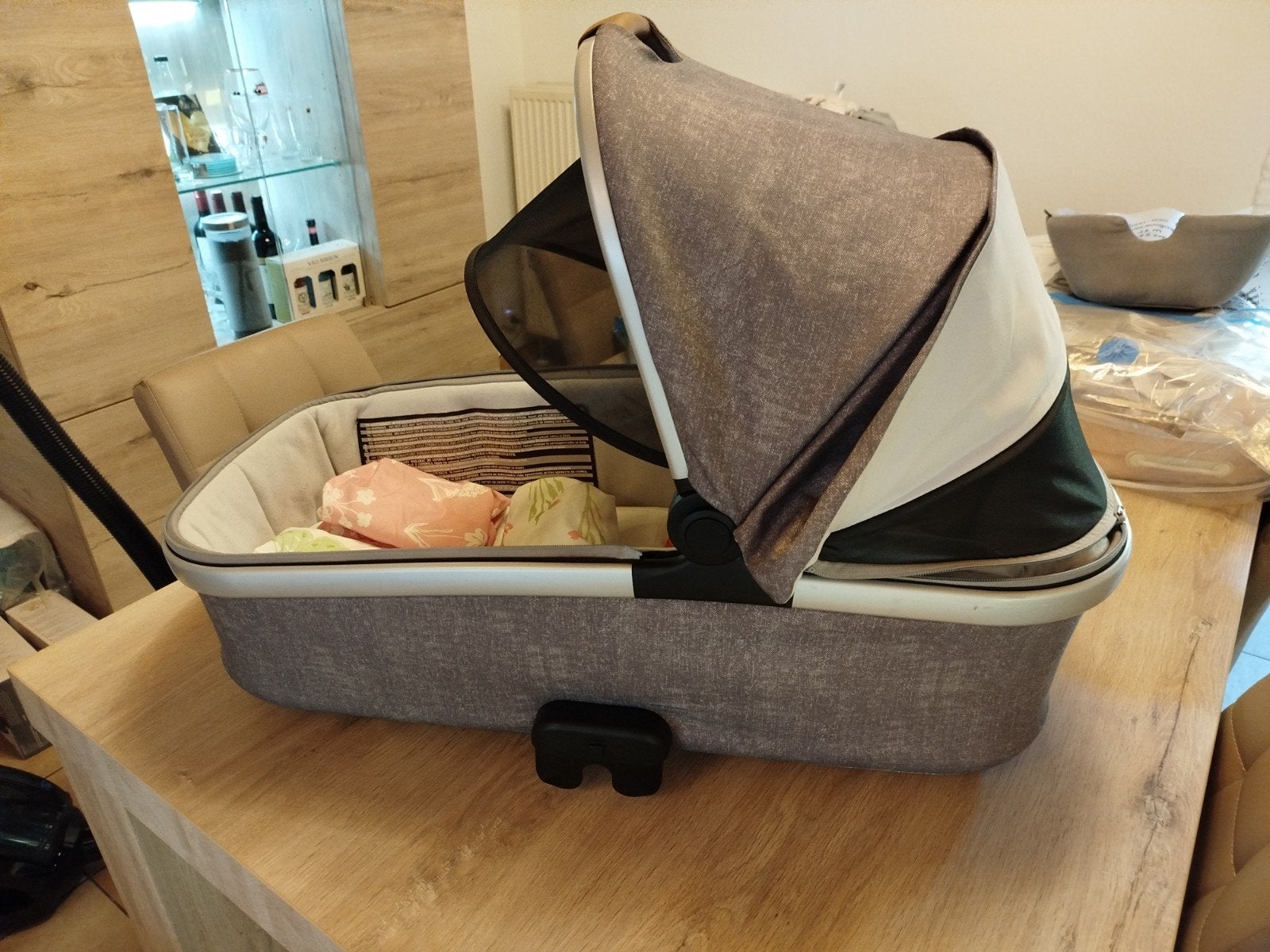 3 delige buggy set maxi cosi met luierzak, Ophalen, Gebruikt, Combiwagen, Met autostoeltje
