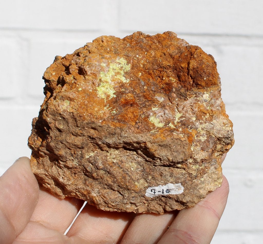 CARNOTITE de l'ARIZONA aux États-Unis UV et RA, Enlèvement ou Envoi, Minéral