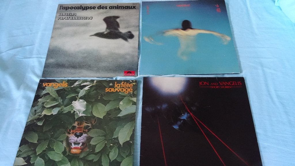 LP VINYL VANGELIS, Pop, Enlèvement, Utilisé, LP