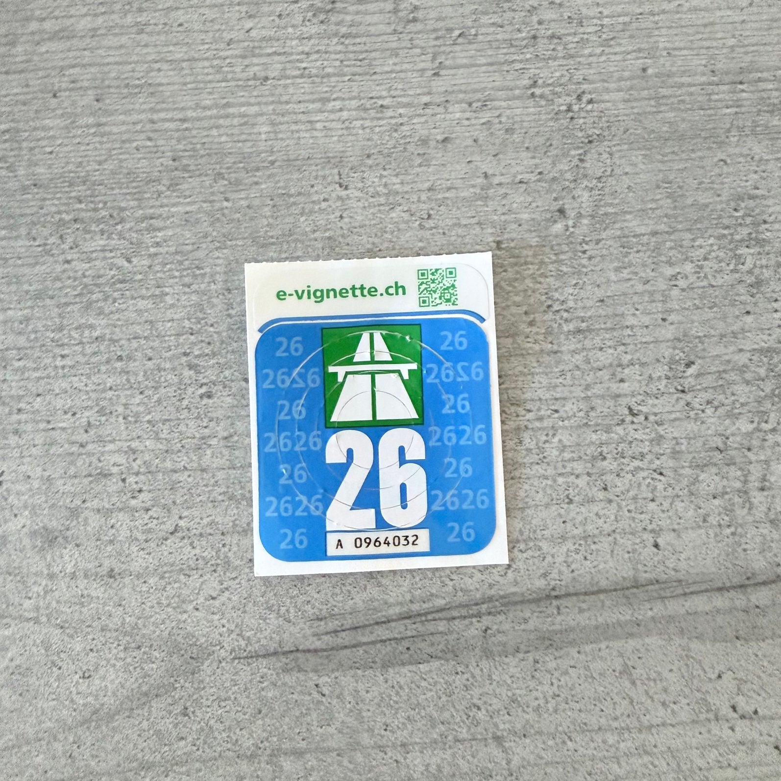 Vignette pour la suisse 2026, Tickets & Billets, Vignettes automobiles