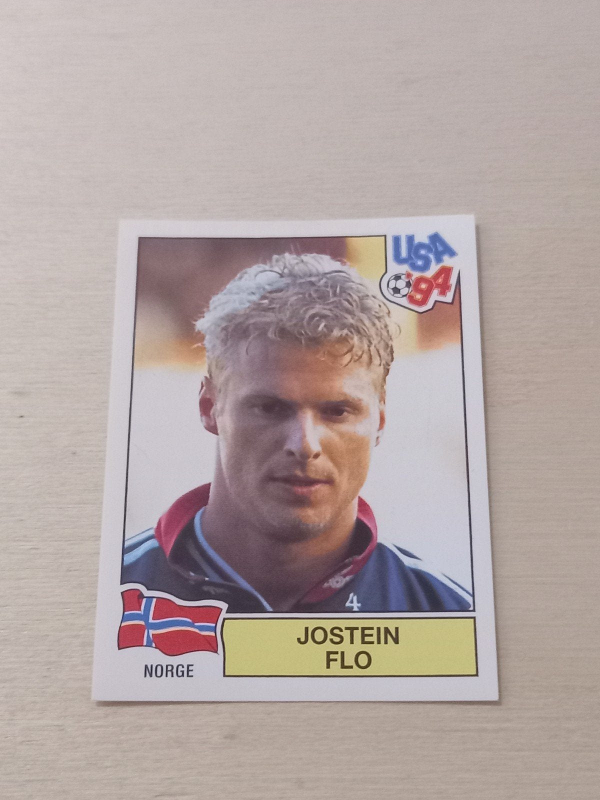 Panini WK 1994 Amerika sticker - nr. 357 - Jostein Flo, Ophalen of Verzenden, Sticker