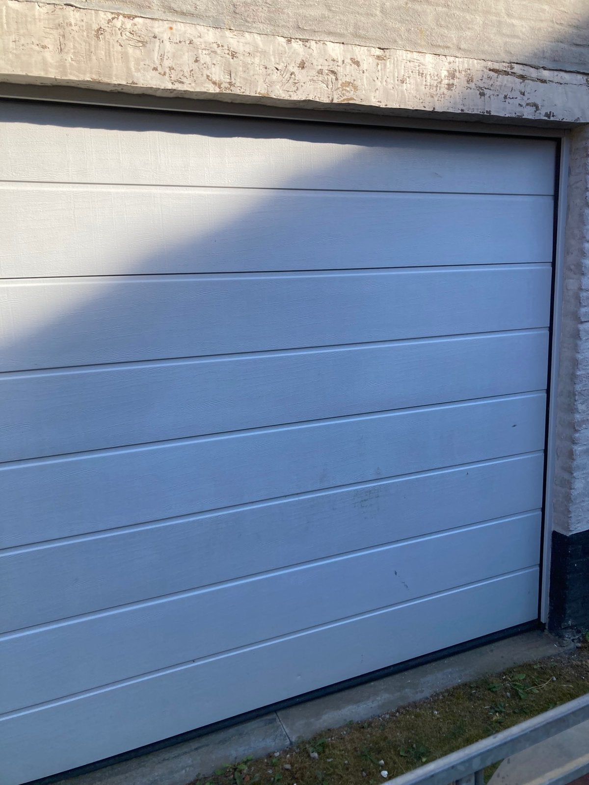 Sectionale garagedeur geautomatiseerd, Enlèvement, Comme neuf, Porte de garage