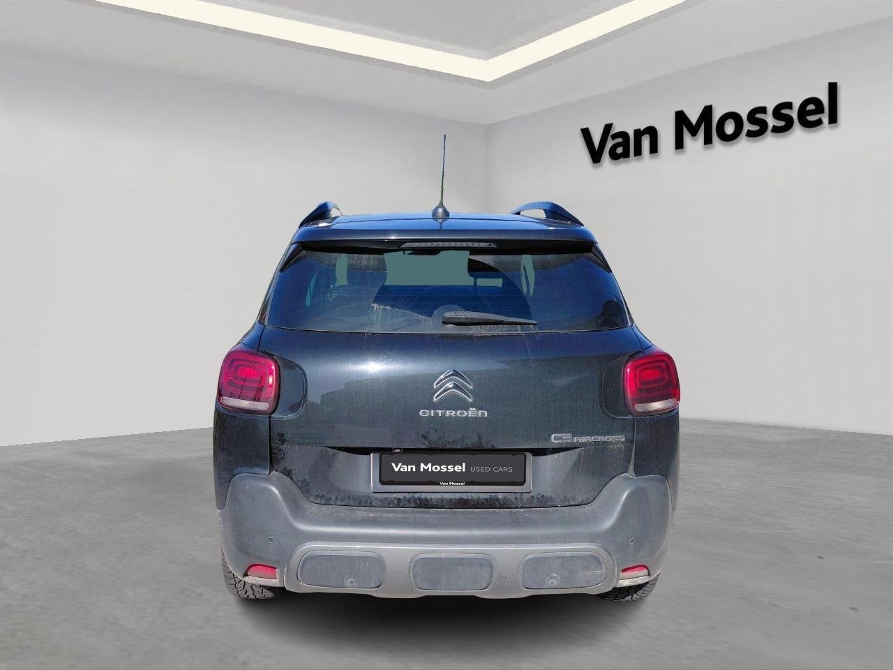 Citroën C3 Aircross 1.2 PureTech 110 S&S MAN6 Shine, Auto's, Gebruikt, 109 g/km, Zwart, Automatische klimaatregeling