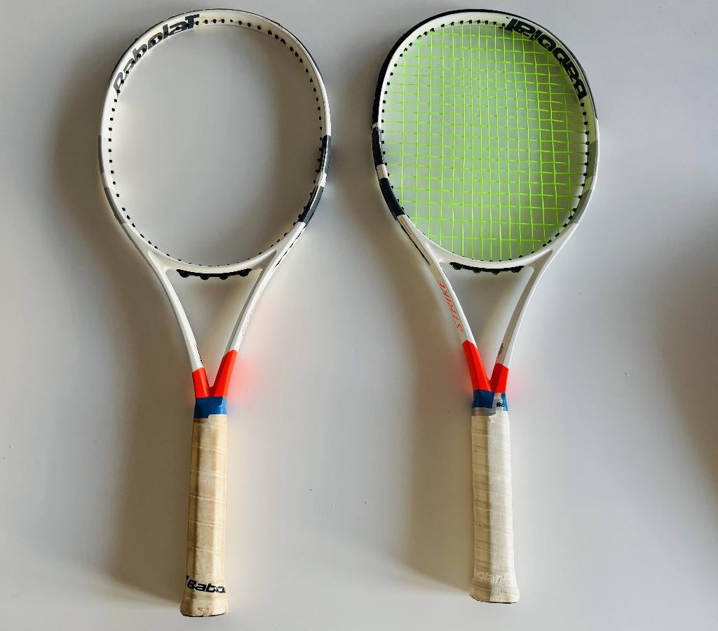 Babolat Pure Strike 100 (2e gen) L3 - 2 rackets, Sport en Fitness, Tennis, Ophalen, Gebruikt, Racket, L3