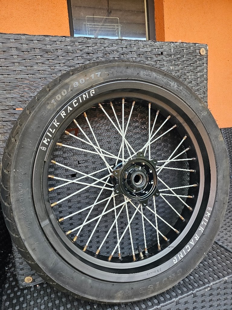 Moto wielen Milk Racing, Enlèvement, Comme neuf, Roue, Autres matériaux