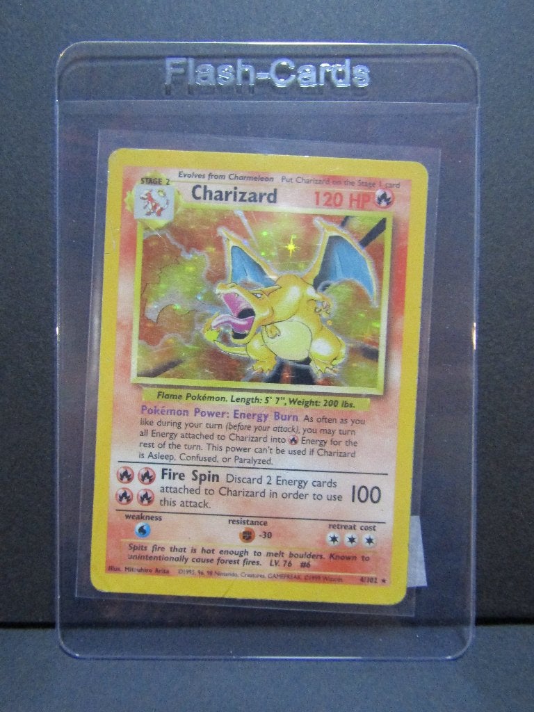 Charizard 4/102, Hobby en Vrije tijd, Ophalen, Gebruikt, Losse kaart