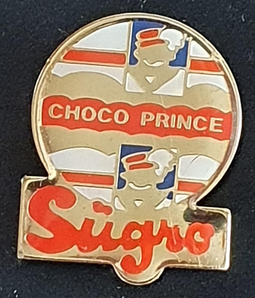 Sügro Choco Prince - Pin, Enlèvement ou Envoi, Comme neuf, Marque, Insigne ou Pin's