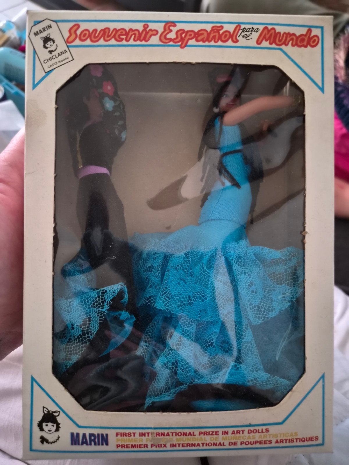 Vintage Marin Chiclana Flamenco Poppen –in Doos!, Huis en Inrichting, Ophalen of Verzenden