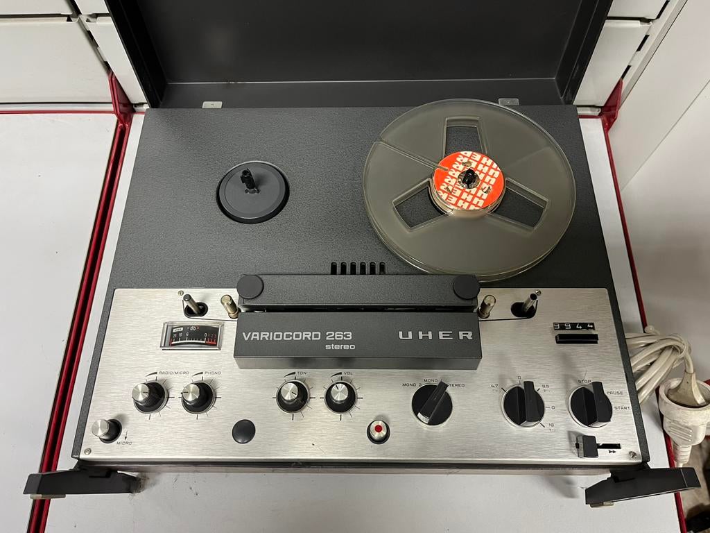 Magnétophone à bandes Vintage UHER Variocord 263 Stereo, Enlèvement, Magnétophone
