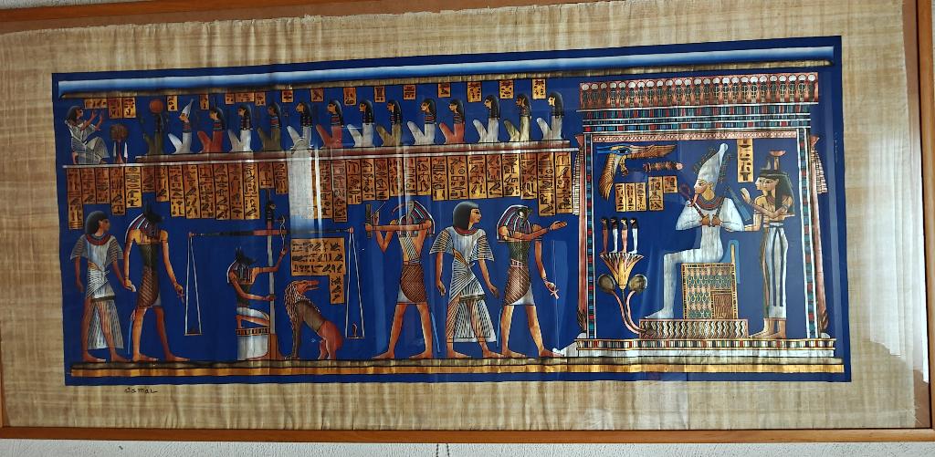 Egyptisch papyrus, Antiek en Kunst, Ophalen