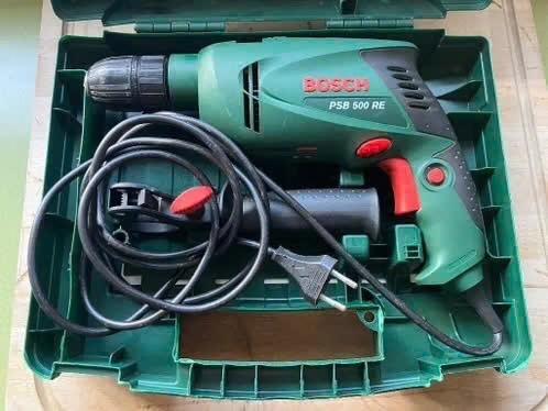 Bosch klopboormachine, Doe-het-zelf en Bouw, Gebruikt, Variabele snelheid, 400 tot 600 watt, Ophalen