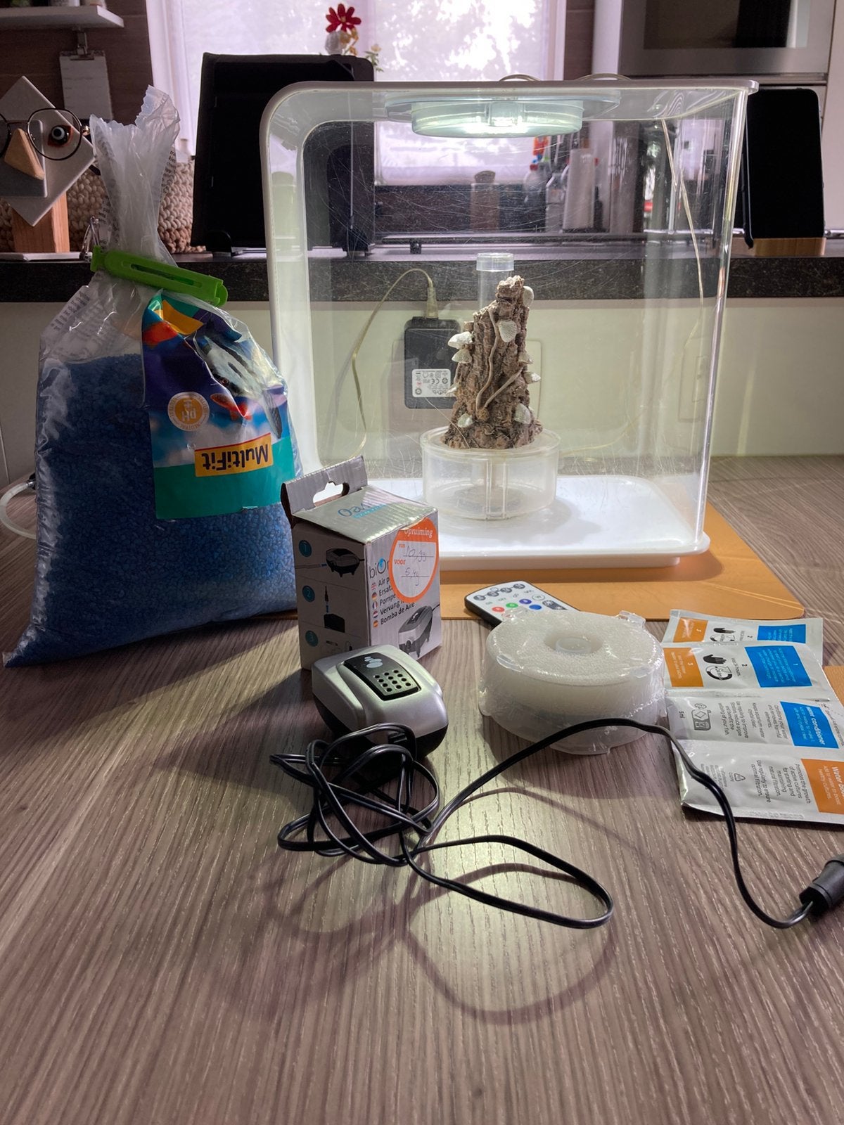 Aquarium Biorb, Dieren en Toebehoren, Ophalen, Inclusief controller, Gebruikt, Overige merken