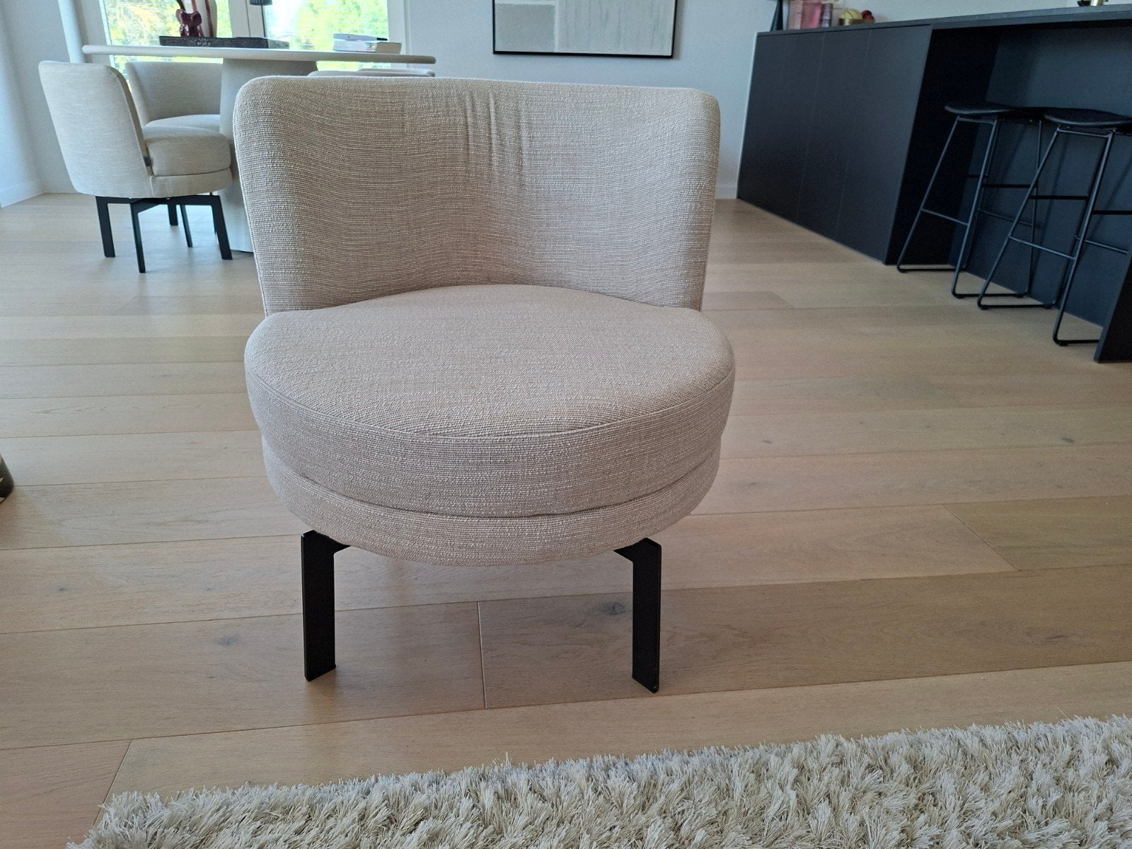 design fauteuil - Charrell Interiors, Enlèvement, Comme neuf, Tissus, Design