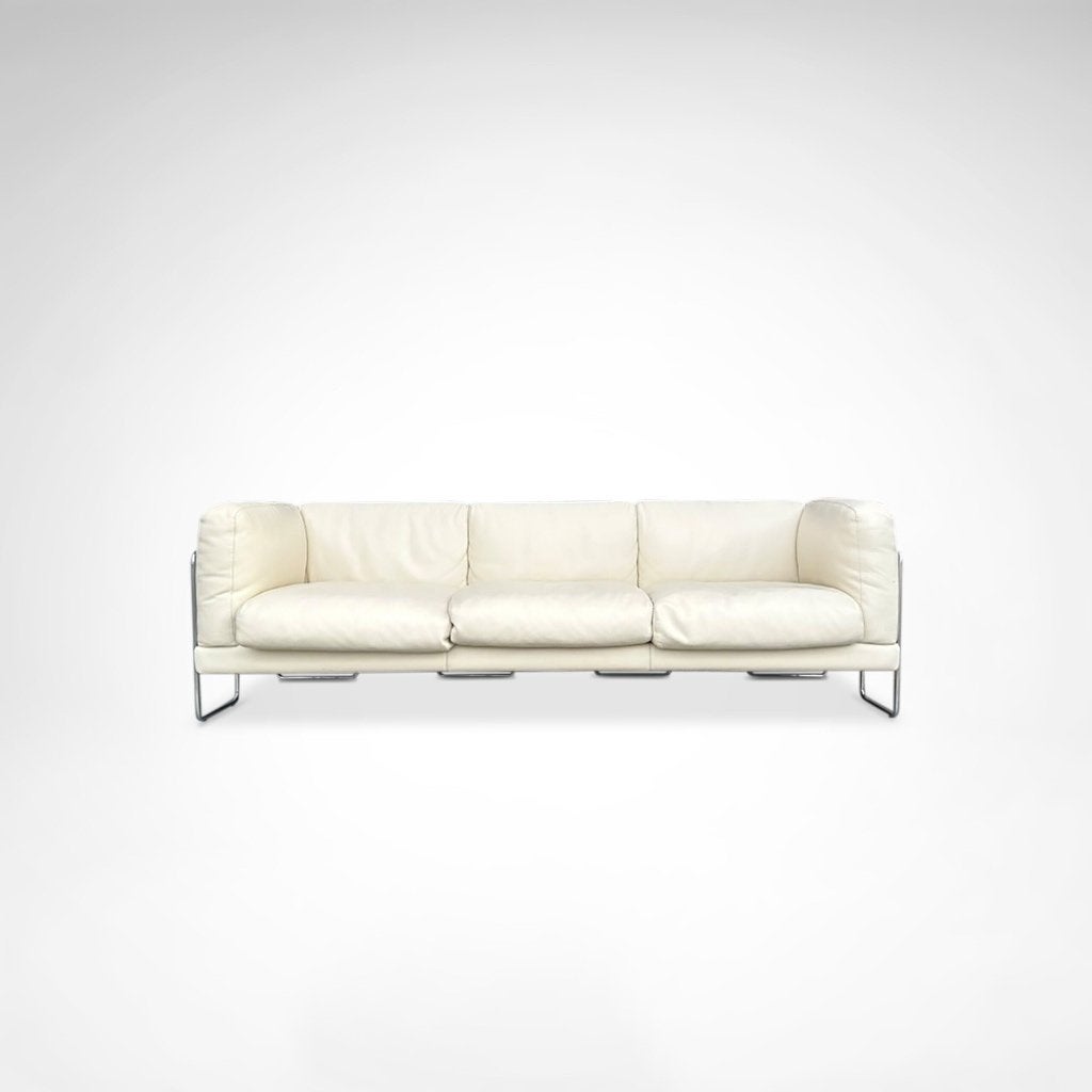 Pen Club | 3-zitter sofa | Kwok Hoi Chan |Steiner France 80s, Ophalen, Gebruikt, Mid century modern, Driepersoons