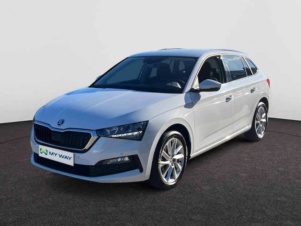 Skoda Scala GARANTIE*110PK*CARPLAY*GPS*CAMERA*SENSOREN*ZETEL, Autos, Skoda, Boîte manuelle, 124 g/km, Blanc, Essence