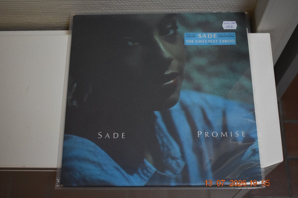 LP : Sade - Promise (New Sade incl The Sweetest Taboo), CD & DVD, Vinyles | R&B & Soul, LP, Enlèvement ou Envoi, Utilisé, Soul
