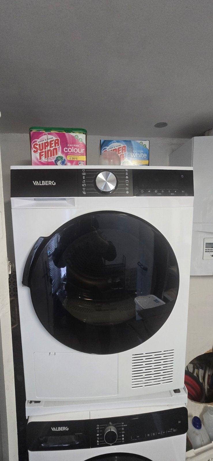 Sèche-linge VALBERG 8 kg pompe à chaleur A++ – Encore sous g, Enlèvement