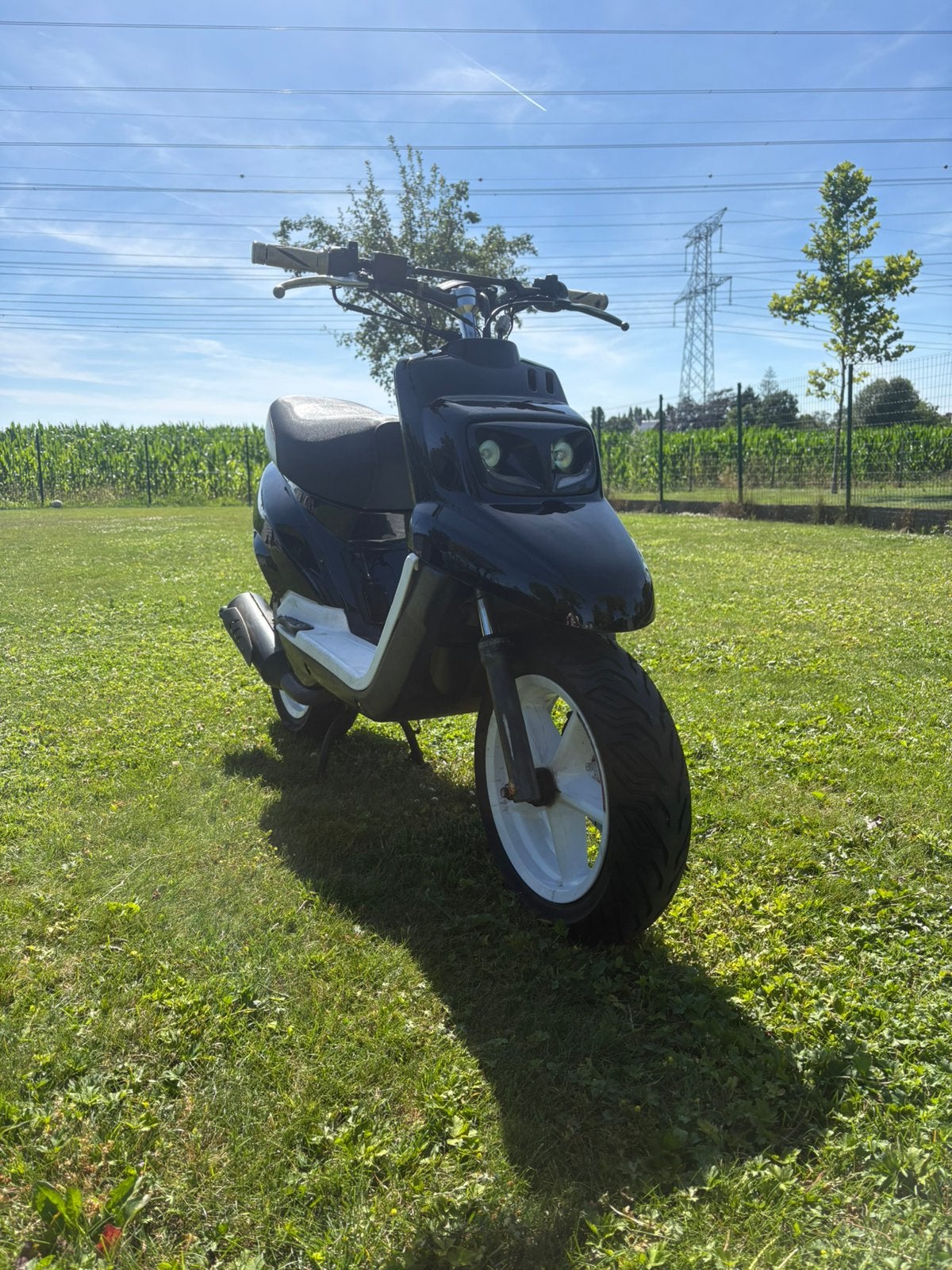 Yamaha Booster, Fietsen en Brommers, Brommers | Tomos, Ophalen, 50 cc, Klasse B (45 km/u), Zo goed als nieuw