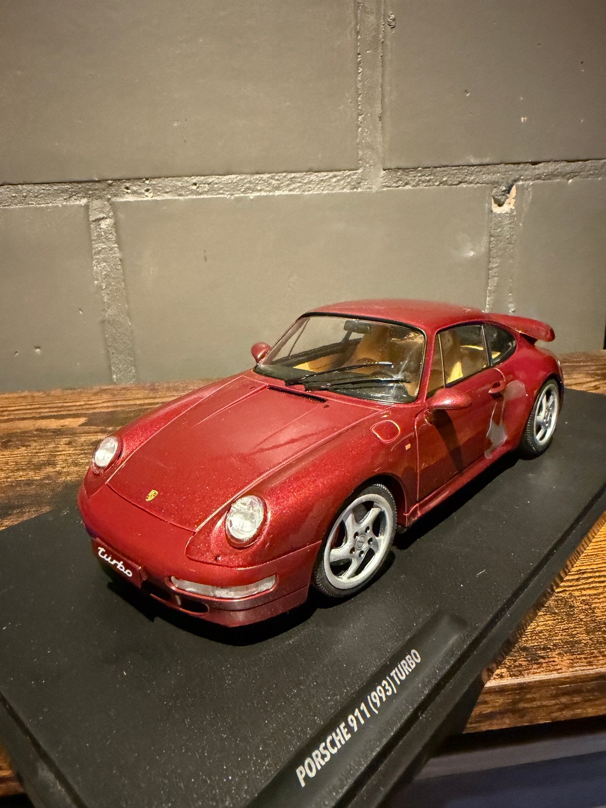 Porsche 993 Turbo, Ophalen, Zo goed als nieuw, Solido