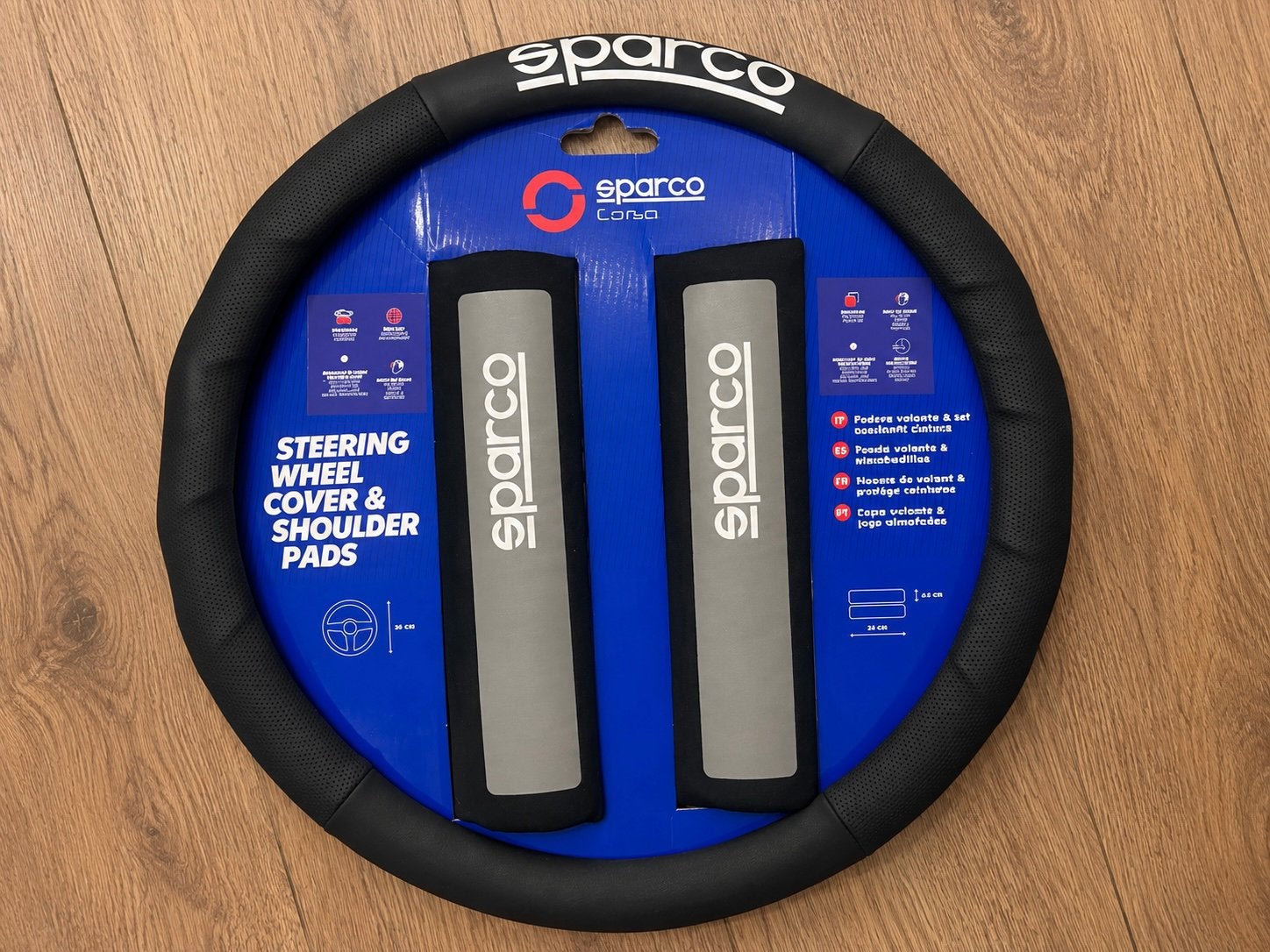 Stuur cover sparco, Ophalen