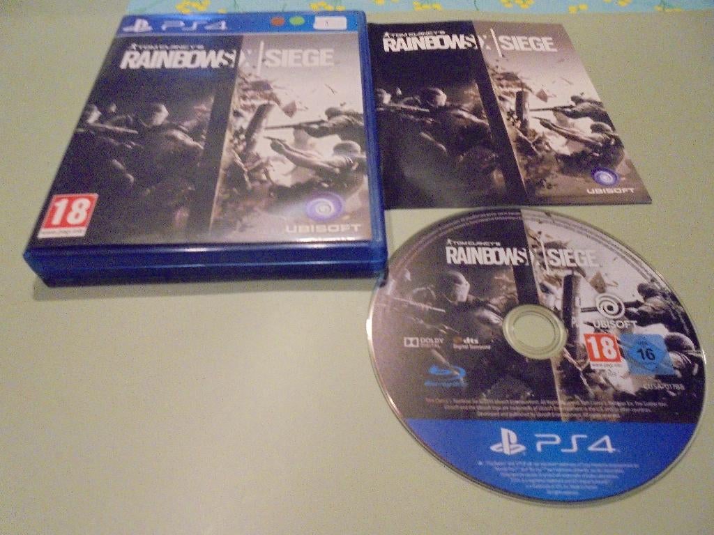 Playstation 4 Tom Clancy's Rainbow Six/Siege (CIB), Consoles de jeu & Jeux vidéo, Jeux | Sony PlayStation 4, 1 joueur, À partir de 18 ans