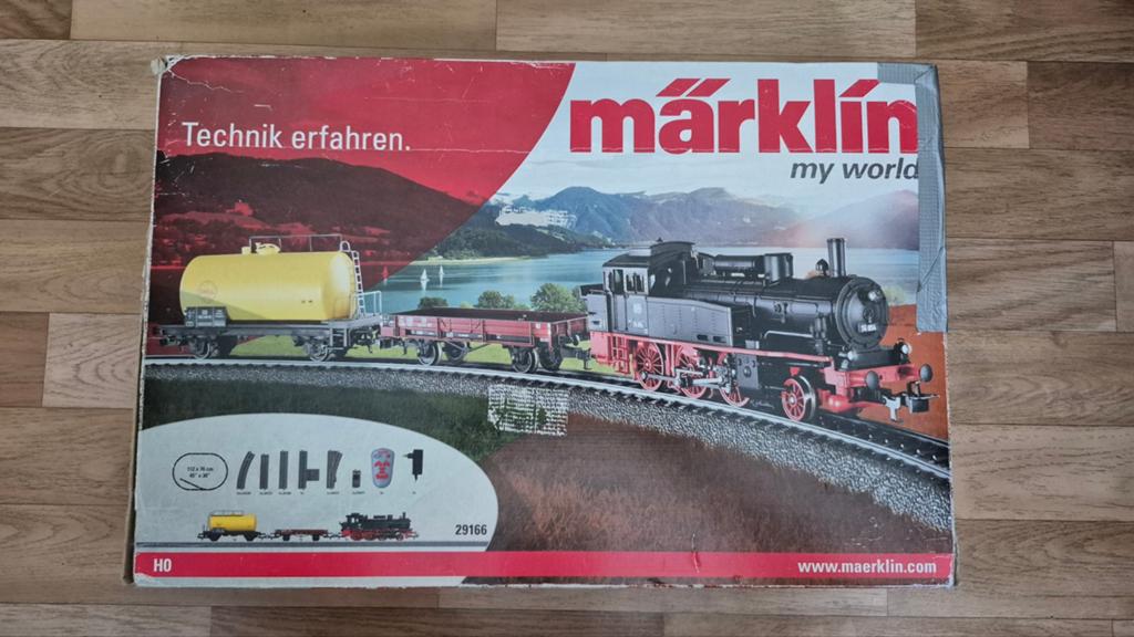 Märklin startset 29166 ZONDER locomotief, Hobby en Vrije tijd, Modeltreinen | H0, Ophalen, Locomotief, Märklin