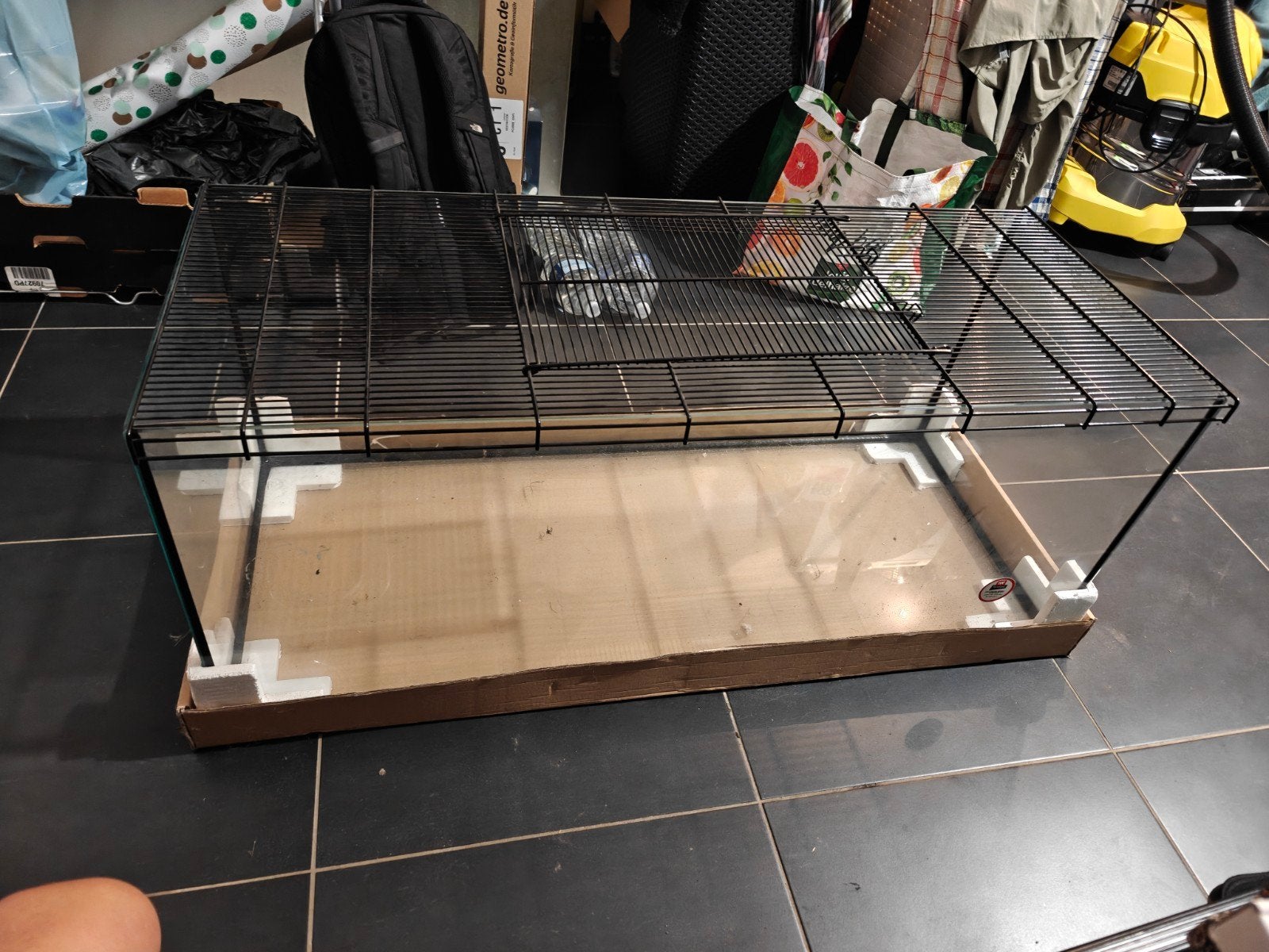 hamsterkooi, Dieren en Toebehoren, Ophalen, Zo goed als nieuw, Overige typen, Hamster