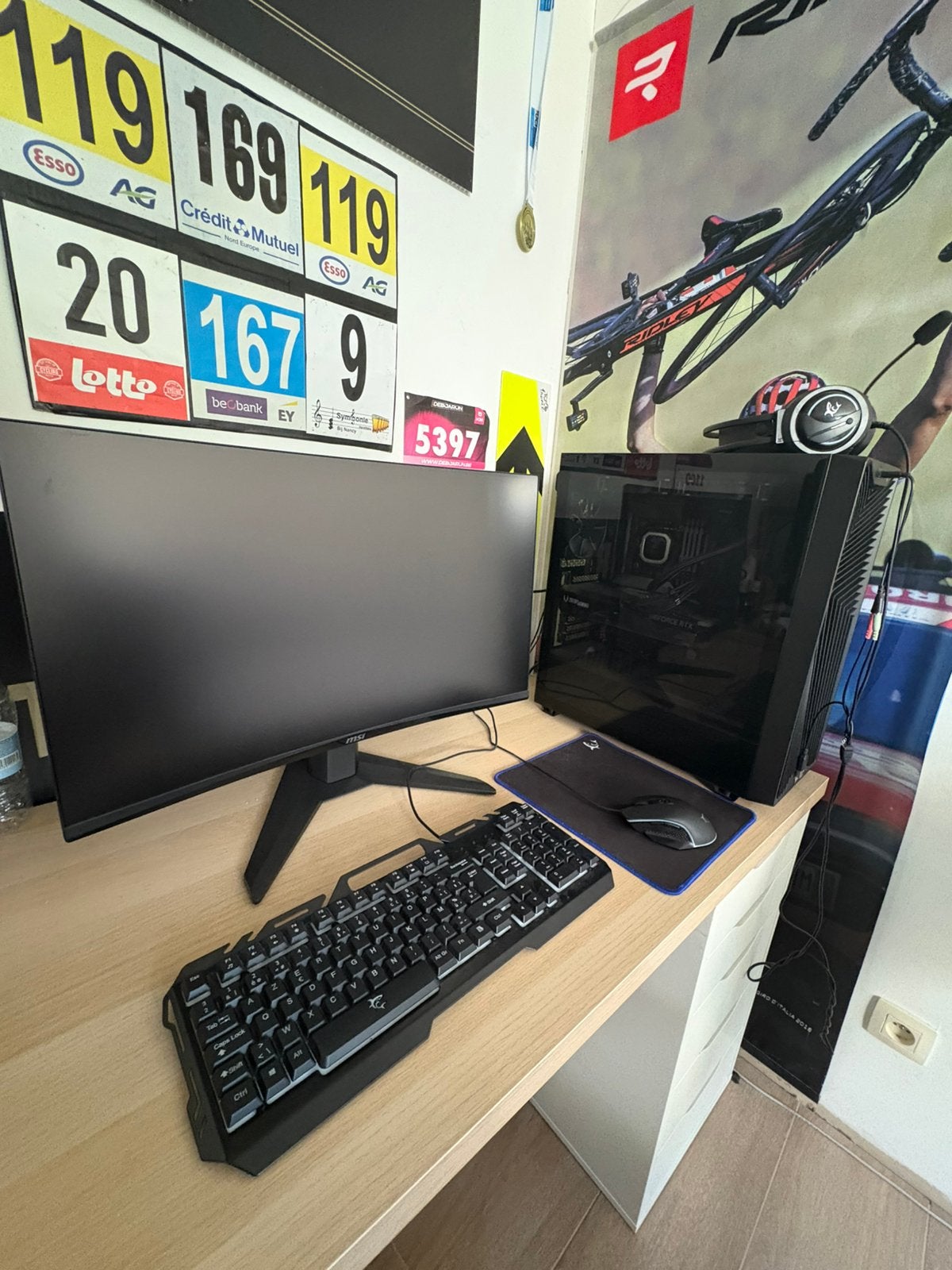 Setup gaming neuf, Enlèvement, Comme neuf