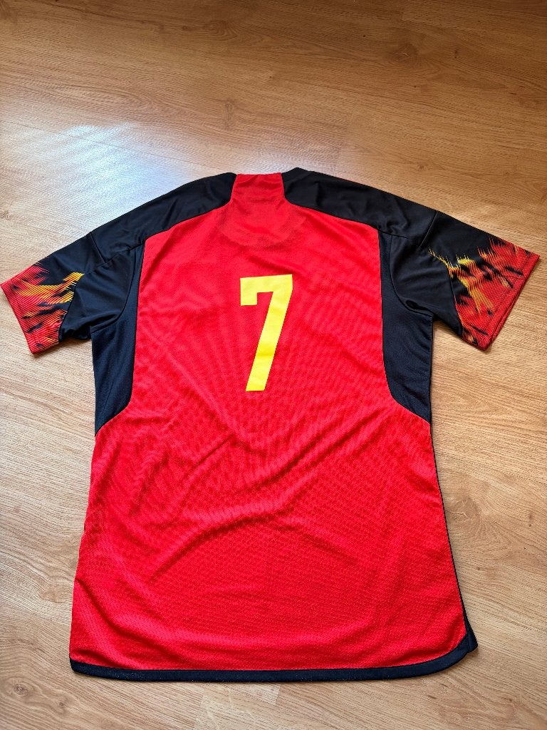 Rode Duivels • Home Shirt 22/23 • L, Ophalen of Verzenden, Zo goed als nieuw, Shirt