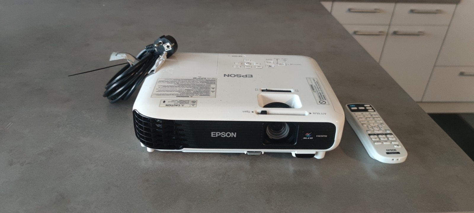 projecteur EPSON, Enlèvement