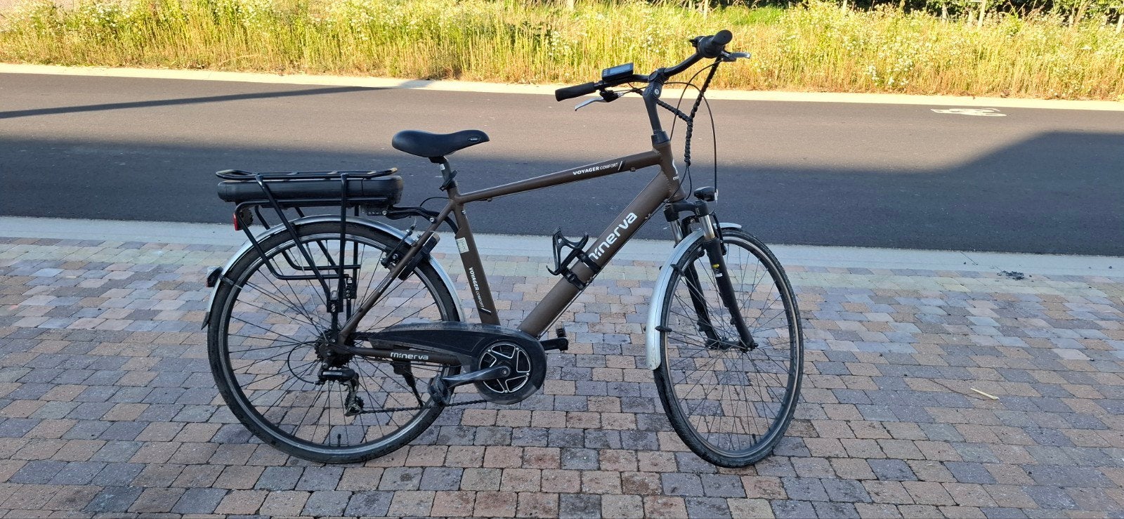 Elektrische fiets Minerva., Ophalen