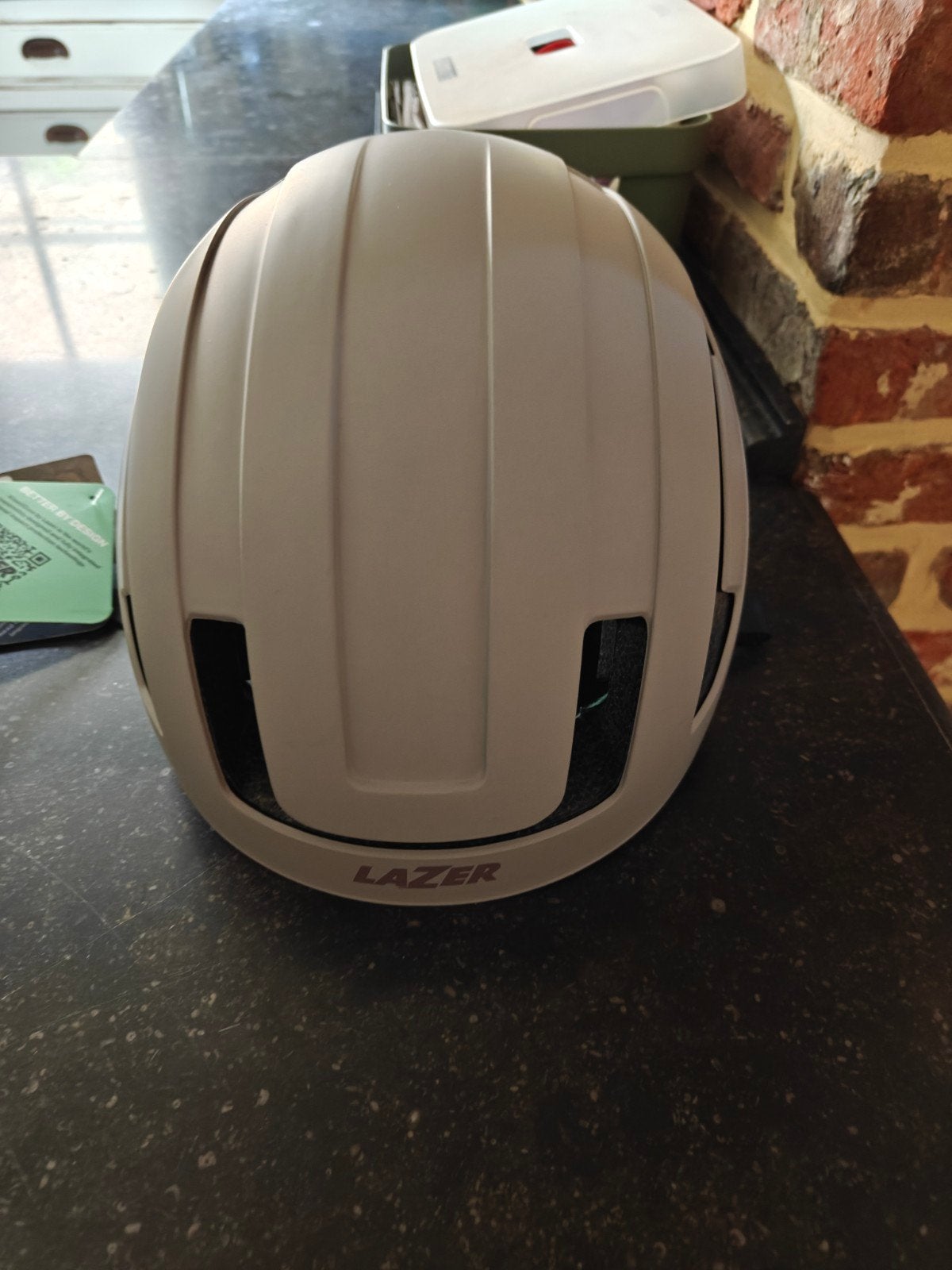 Nieuwe fietshelm Lazer maat M Lila, Ophalen, M