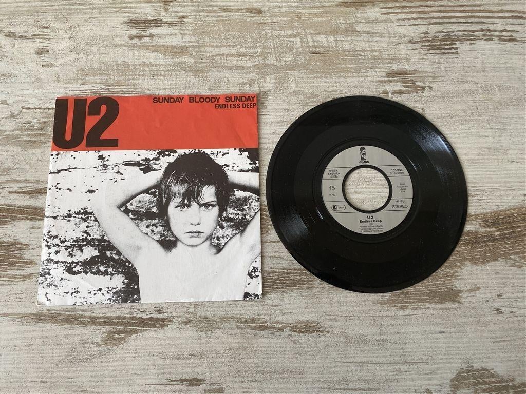 U2 - Sunday bloody sunday / endless deep [1217], Envoi, Comme neuf