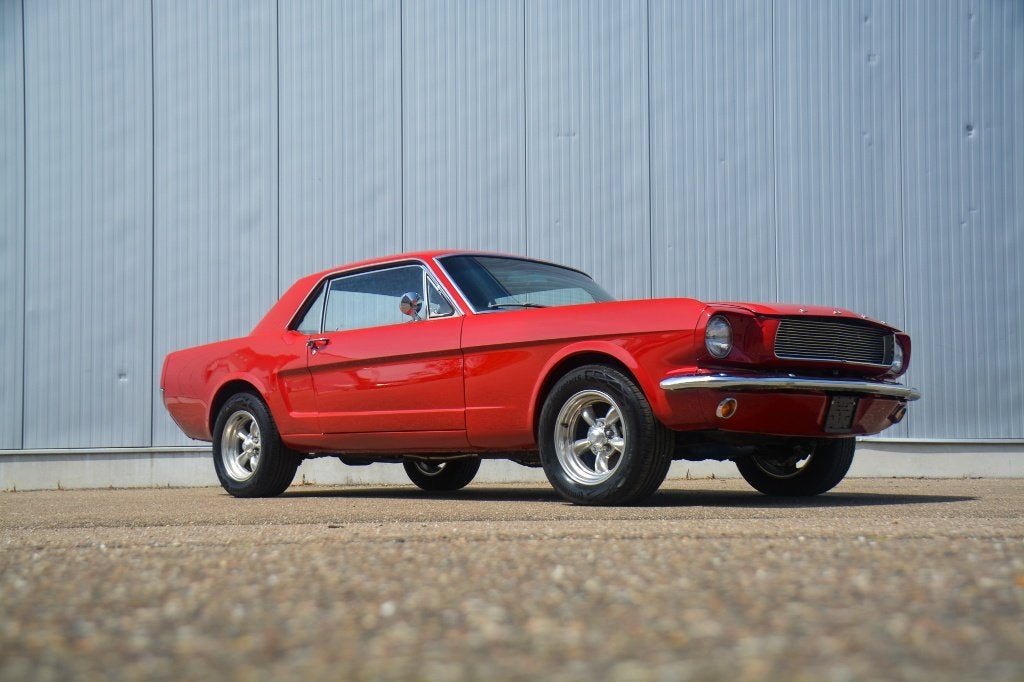 '66 Ford Mustang Coupé 4.7L V8 Handgeschakeld, Autos, Ford, Achat, Entreprise, Boîte manuelle, Noir