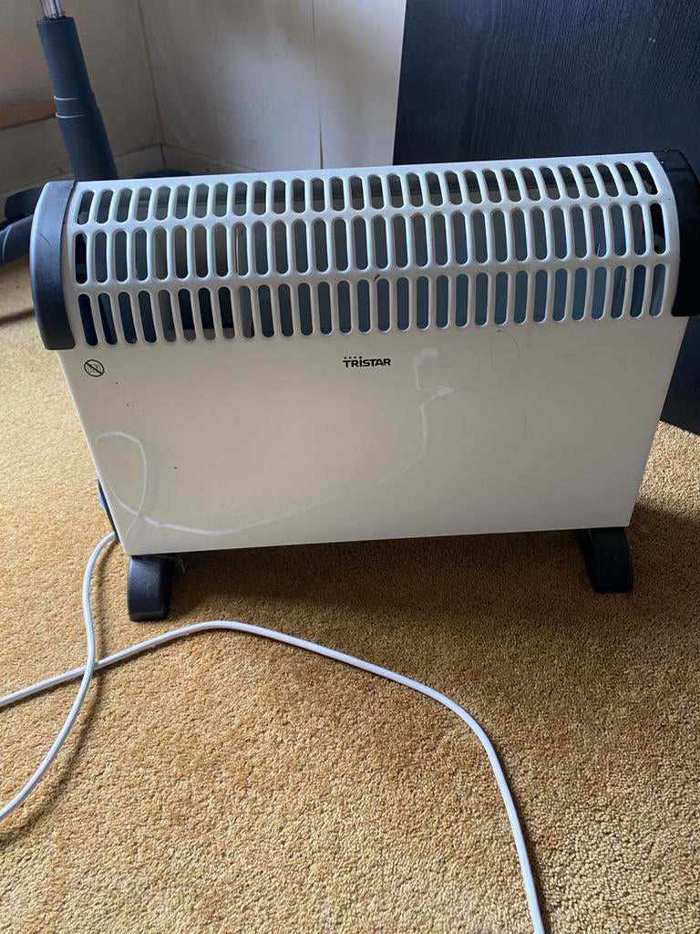 Elektrische convector verwarming Tristar met timer – 2000W, Huis en Inrichting, Kachels, Ophalen, Gebruikt, Elektrisch, Vrijstaand
