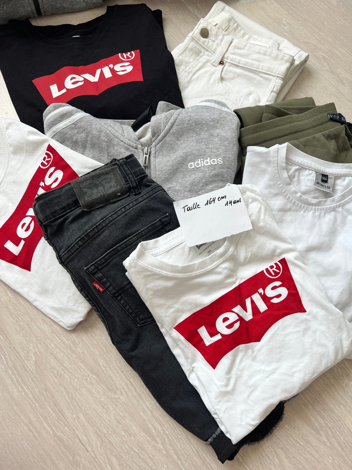 Kledinglot voor 14-jarige jongens, Kinderen en Baby's, Kinderkleding | Maat 164, Ophalen of Verzenden, Gebruikt, Jongen of Meisje