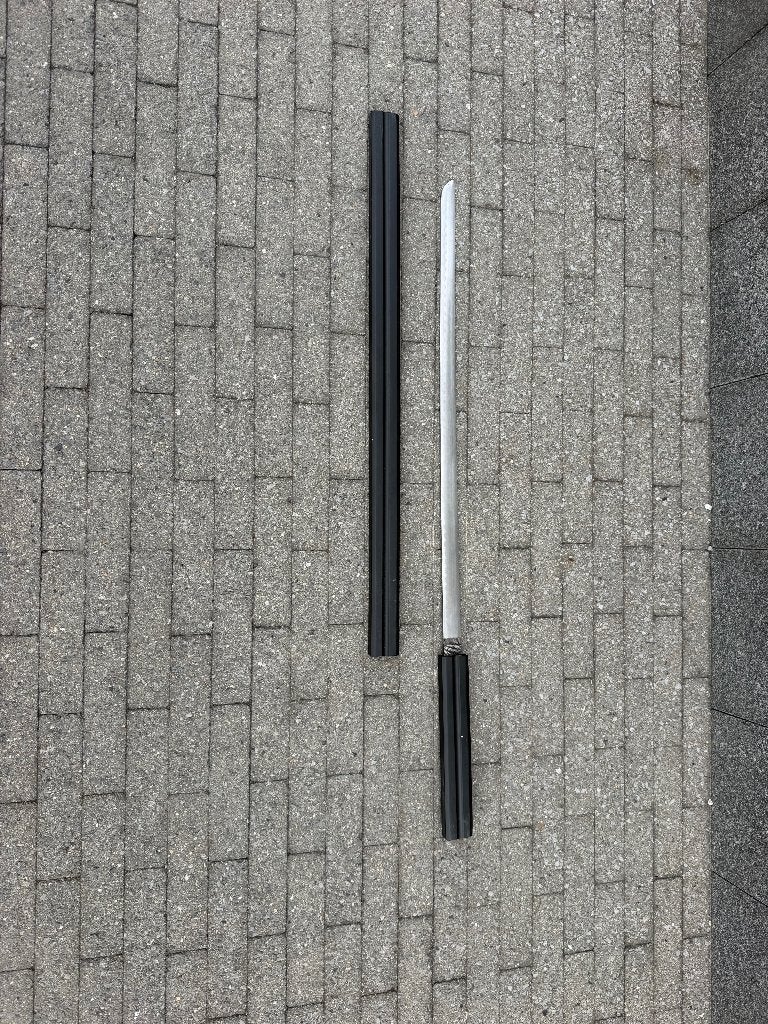 Decoratieve Shirasaya Katana - Strak Zwart Design, Ophalen, Overige soorten, Zwaard of Sabel