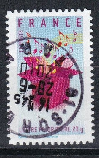 France 2007 - Numéro 4086, Enlèvement ou Envoi, Affranchi