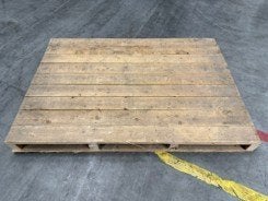 GROTE PARTIJ PALLETS TE KOOP – VERSCHILLENDE MATEN, Doe-het-zelf en Bouw, Ophalen, Gebruikt, 200 tot 250 cm, 50 mm of meer