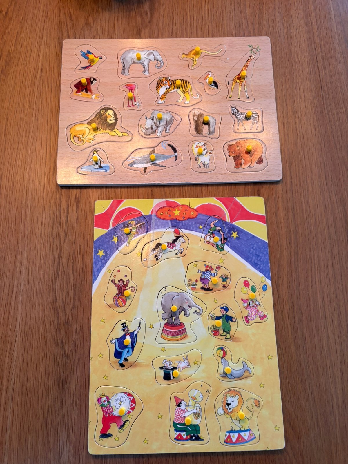 Lot 2 puzzle en bois, Collections, Enlèvement, Comme neuf
