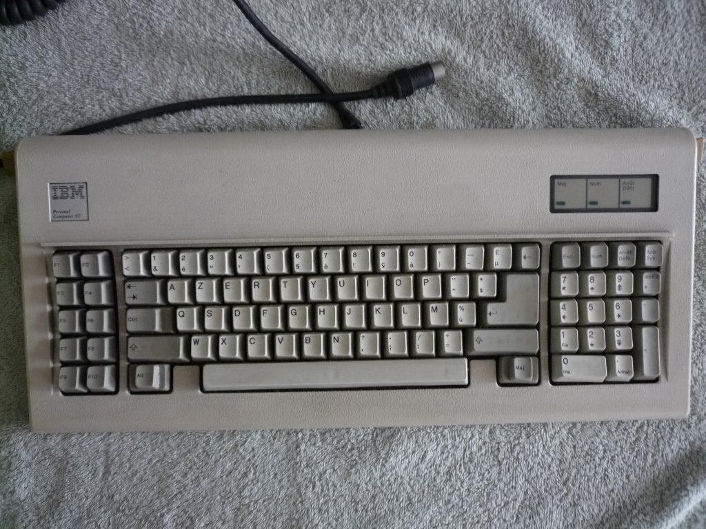 IBM AT AZERTY toetsenbord - VINTAGE, Ophalen of Verzenden, Ibm